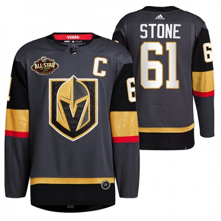 Pánské Hokejový Dres Vegas Golden Knights Mark Stone 61 2022 NHL All-Star Černá Authentic